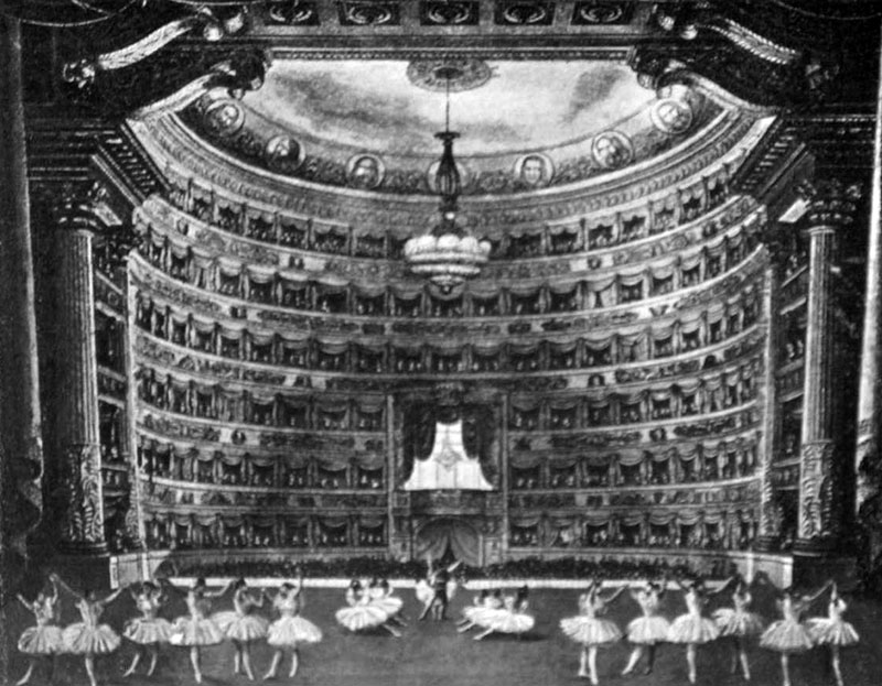 sw-Foto: Auftritt des Balletts im großen Theater