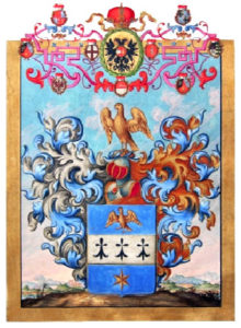 Juwelenhändler, Adelsbrief, Urkunde, Wappen