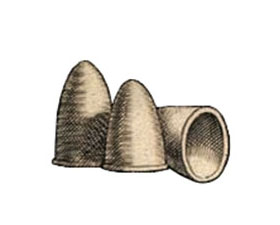 illu: kegelförmige Tongefäße, zwei umgestülpt stehend und eins auf Seite liegend