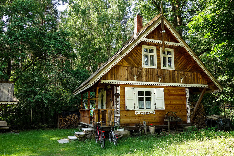 hübsches Holzhaus