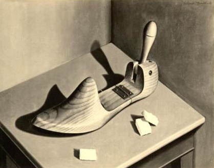 Foto: Holzmodel für Schuhfertigung