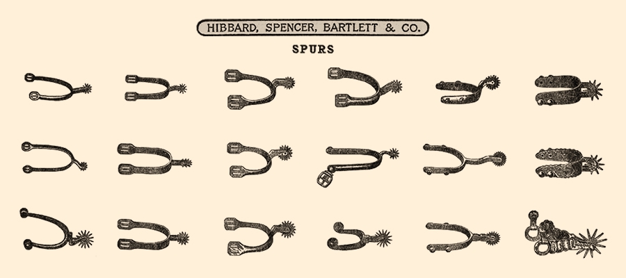 Grafik: Darstellung verschieden Sporen - 1915, USA