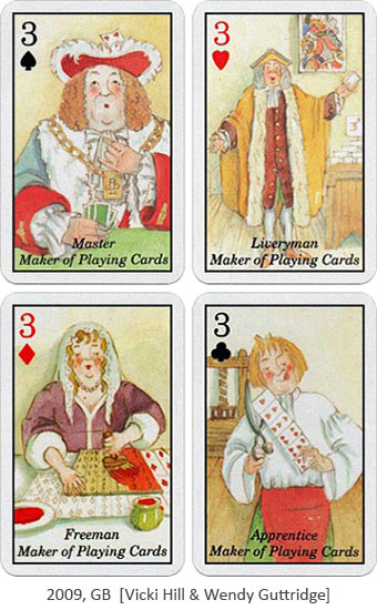 4 Spielkarten: Spielkartenmacher - 2009, GB