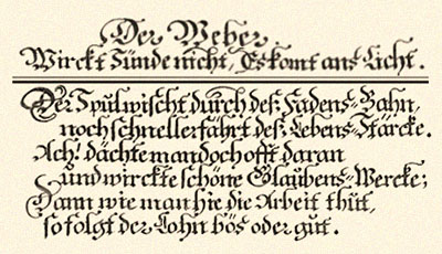 Originaltext: Weber - 1698